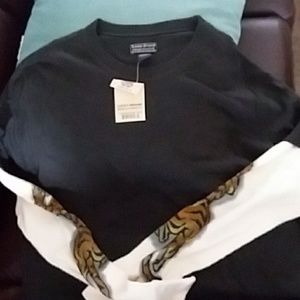 Lucky brand tshirt with thermal tiger printed